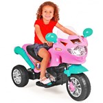 Ficha técnica e caractérísticas do produto Moto Elétrica Infantil Speed Chopper Rosa - Homeplay