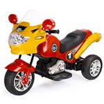 Ficha técnica e caractérísticas do produto Moto Elétrica Infantil Speed Chopper Vermelha 246 - Homeplay