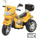 Ficha técnica e caractérísticas do produto Moto Elétrica Infantil Sprint Turbo Amarelo 12V - Biemme