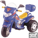 Ficha técnica e caractérísticas do produto Moto Elétrica Infantil Sprint Turbo Azul 12V - Biemme