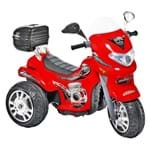 Ficha técnica e caractérísticas do produto Moto Elétrica Infantil Sprint Turbo Vermelha 12v - Biemme