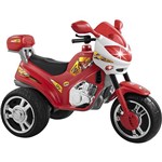 Ficha técnica e caractérísticas do produto Moto Elétrica Infantil Super Moto Bombeiro Vermelho 12V - Magic Toys