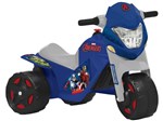 Moto Elétrica Infantil Vingadores Avengers - Ban Moto 2 Marchas Bandeirante