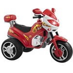 Ficha técnica e caractérísticas do produto Moto Elétrica Magic Toys Bombeiro 12V	- Vermelha