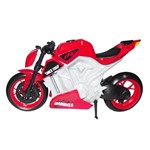 Ficha técnica e caractérísticas do produto Moto Fire Road Hot Wheels - Vermelha - Candide