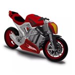 Ficha técnica e caractérísticas do produto Moto Hot Wheels Candide Fire Road - Vermelha