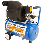Ficha técnica e caractérísticas do produto Motocompressor 8.5 25L 2HP Bivolt S/Kit G2 Chiaperini Azul e Preto