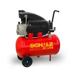 Ficha técnica e caractérísticas do produto Motocompressor de Ar 8,5pcm 25L 1490W Schulz - 220V
