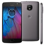 Motorola Moto G5S 32GB 3GB Ram Dual Sim Tela 5.2 4G Câmera 16MP Android 7.1 - Cinza