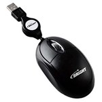 Ficha técnica e caractérísticas do produto Mouse Bright Retrátil Espanha USB – Preto