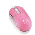 Ficha técnica e caractérísticas do produto Mouse Classic Ii Rosa MO170 Multilaser