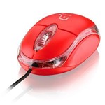 Ficha técnica e caractérísticas do produto Mouse Classic Vermelho Usb Mo003 Multilaser