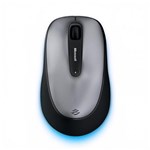 Mouse com Fio Comfort USB Preto/Cinza Microsoft - 4FD00025