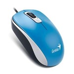 Mouse com Fio Genius 1000 Dpi USB DX110 Azul - 31010116103