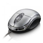 Mouse com Fio USB Classic Prata MO006 Multilaser
