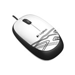 Ficha técnica e caractérísticas do produto Mouse com Fio USB M105 Branco - Logitech - Logitech