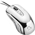 Ficha técnica e caractérísticas do produto Mouse com Led USB Prateado Multilaser - Mo228