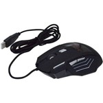 Ficha técnica e caractérísticas do produto Mouse Gamer com Fio USB 2.0 2400 Dpi Alta Precisão para Jogos Kp-v4