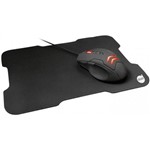 Ficha técnica e caractérísticas do produto Mouse Gamer Com Mouse Pad Striker 624996-dazz