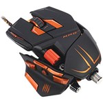 Ficha técnica e caractérísticas do produto Mouse Gamer Cyborg MAD CATZ MMO 7 Black 5600 DPI