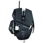 Ficha técnica e caractérísticas do produto Mouse Gamer Cyborg MAD CATZ RAT 5 Black 5600 DPI