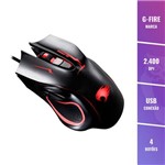 Ficha técnica e caractérísticas do produto Mouse Gamer G-Fire MOGT2 Preto