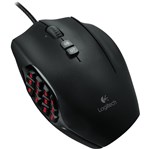 Ficha técnica e caractérísticas do produto Mouse Gamer G600 MMO 8200 DPI PC - Logitech