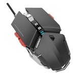 Ficha técnica e caractérísticas do produto Mouse Gamer Gamemax GX9 Metal 4000dpi 10 Botoes Mecanico USB Preto