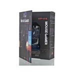 Ficha técnica e caractérísticas do produto Mouse Gamer Knup Kp V4 2400dpi Led 7 Cores Usb 2.0