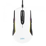 Mouse Gamer Macro 10000Dpi Branco Usb Led - Artic MS316 Oex