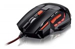 Ficha técnica e caractérísticas do produto Mouse Gamer Multilaser Fire Button 7 Botões 2400 Dpi Mo236