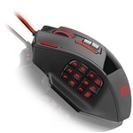 Ficha técnica e caractérísticas do produto Mouse Gamer Multilaser Warrior Laser 18 Botoes 4000 Dpi - M0206