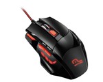 Ficha técnica e caractérísticas do produto Mouse Gamer Multilaser Xgamer Fire Button USB 2400Dpi Preto e Vermelho