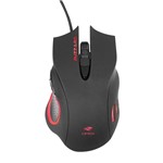 Ficha técnica e caractérísticas do produto Mouse Gamer Óptico Buzzard MG-110BK Preto - C3 Tech