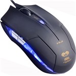 Ficha técnica e caractérísticas do produto Mouse Gamer Optico USB 1600DPI Cobra Type-M E-blue