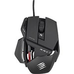 Ficha técnica e caractérísticas do produto Mouse Gamer Rat 3 Preto Laser 3500 DPI - Mad Catz