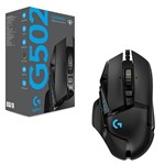 Ficha técnica e caractérísticas do produto Mouse Gamer S/ Fio Logitech G502 Lightspeed Hero - 910-00556