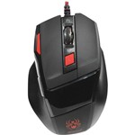 Ficha técnica e caractérísticas do produto Mouse Gamer SPIDER OM-701 Preto / Vermelho FORTREK