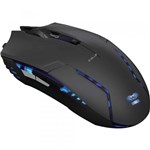 Ficha técnica e caractérísticas do produto Mouse Gamer USB 1600DPI Cobra II Preto E-Blue - E-blue