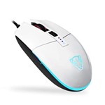 Ficha técnica e caractérísticas do produto Mouse Gamer V50 Branco Rgb com Macro - Motospeed