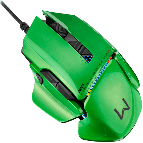 Ficha técnica e caractérísticas do produto Mouse Gamer Warrior 8200Dpi 8 Botões Led Colorido Multilaser - MO247