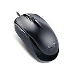 Ficha técnica e caractérísticas do produto Mouse Genius Wired DX-120 USB 1200 DPI Preto - 31010105100