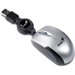 Ficha técnica e caractérísticas do produto Mouse Genius Wired Optical Micro Traveler Silver - 1200 Dpi