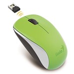 Ficha técnica e caractérísticas do produto Mouse Genius Wireless Nx-7000 Blueeye Verde 2,4 Ghz 1200 Dpi - 31030109121