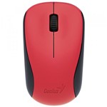 Ficha técnica e caractérísticas do produto Mouse Genius Wireless NX-7000 Blueeye Vermelho 1200 DPI 2,4 GHZ - 31030109120