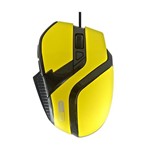 Ficha técnica e caractérísticas do produto Mouse Hardline Ms26 Gaming Usb Amarelo e Preto 2400Dpi