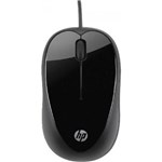 Ficha técnica e caractérísticas do produto Mouse HP USB X1000 H2C21AA - Preto