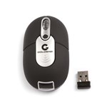 Ficha técnica e caractérísticas do produto Mouse LEADERSHIP 0421 Ótico Magic Rf Sem Fio com Receptor USB - Goldship