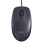 Ficha técnica e caractérísticas do produto Mouse Logitech com Fio Preto M90