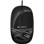 Ficha técnica e caractérísticas do produto Mouse Logitech Corded M105 Preto